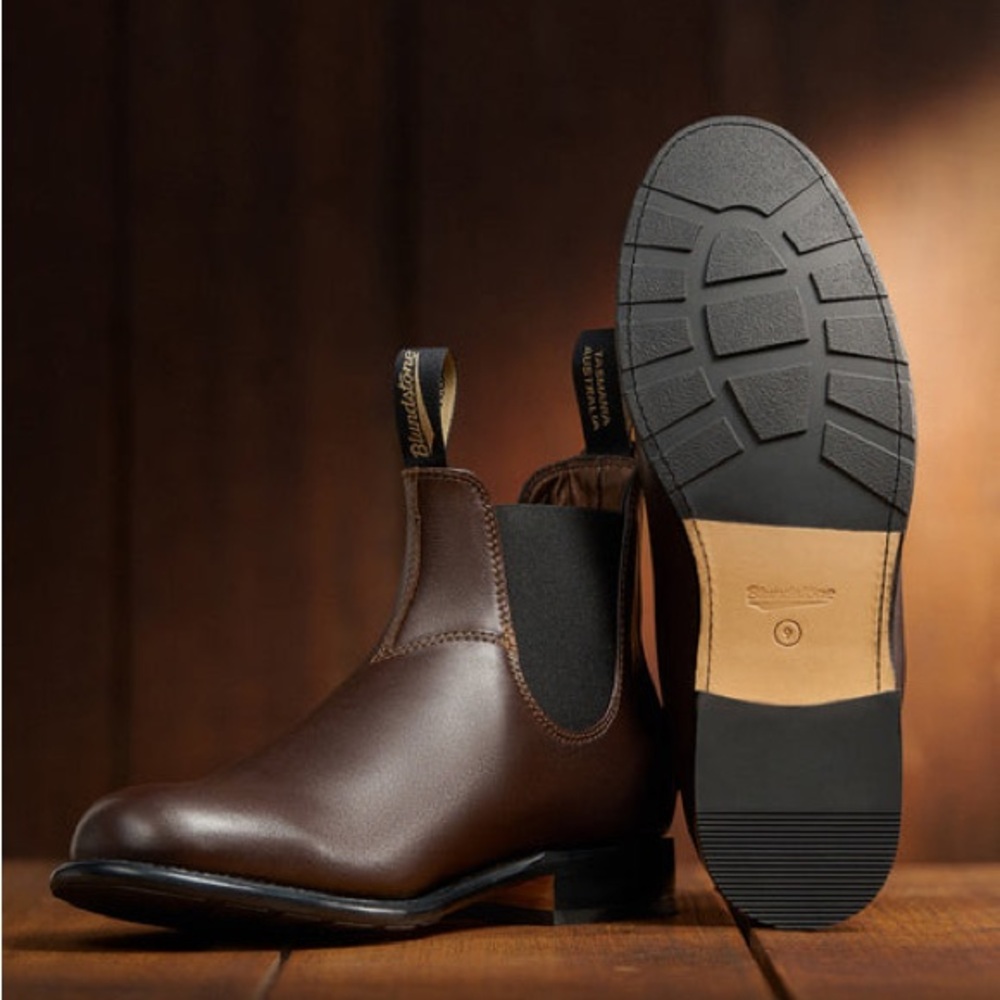 Blundstone Dark Brown Leather Boots